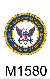 Military Sealift Command on Military Sealift Command Emblem Dui Military Sealift Fleet Support