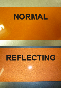 Orange Reflective Vinyl Film Sheets Wholesale Manufacturer - Weallight