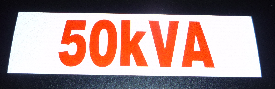 50 kilovolt amps reflective decal.png (43300 bytes)