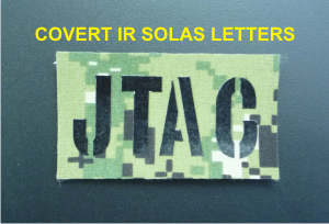 AOR2 FABRIC CALL SIGN PATCH IR