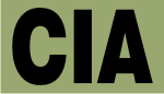CIA BLACK ON OD GREEN PCX PATCH