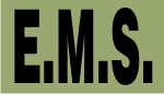 EMS BLACK ON OD GREEN PCX PATCH