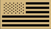 BLACK ON TAN PCX PATCH