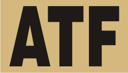 ATF BLACK ON TAN PCX PATCH
