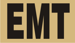 EMT BLACK ON TAN PCX PATCH