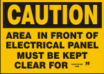 CAUTION AREA IN FRONT OF ELECTRICAL PANEL.png (12913 bytes)