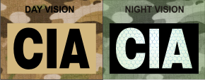 CIA MAGIC BLACK ON TAN NIGHT VISION