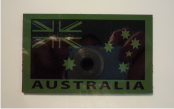 AUSTRALIA MAGIC BLACK ON OD GREEN 