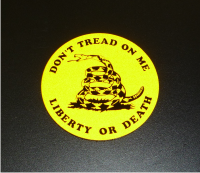 DONT TREAD ON ME REFLECTIVE CIRCLE PATCH