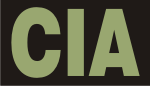 CIA GREEN ON BLACK PCX PATCH
