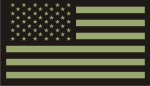 FORWARD USA GREEN ON BLACK