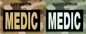 MEDIC TAN ON MAGIC NLACK NIGHT VISION