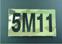 MULTICAM FABRIC IR CALL SIGN PATCH