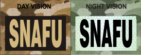 SNAFU TAN ON MAGIC BLACK NIGHT VISION