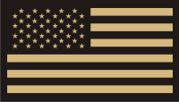 TAN ON BLACK PCX PATCH