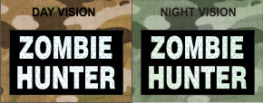 ZOMBIE HUNTER SOLAS ON CARBON BLACK NIGHT VISION