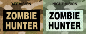 ZOMBIE HUNTER TAN ON MAGIC BLACK NIGHT VISION