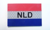 NETHERLANDS DUTCH RED PLUS BLUE ON SOLAS 3 1/2 X 2