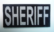 SHERIFF SOLAS ON CARBON BLACK 4 1/4 X 2 1/8