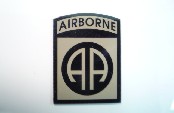 AIRBORNE MAGIC BLACK ON TAN 2 1/2 3 3/8