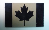 CANADA TAN ON MAGIC BLACK 3 1/2 X 2 1/8