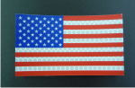 forward usa red and blue solas flag