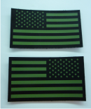 IR USA FLAG SET OD GREEN