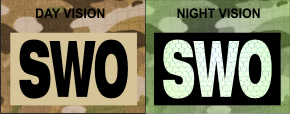 SWO IR PATCH IR MAGIC BLACK ON TAN