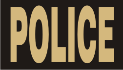 TAN ON BLACK POLICE