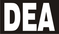 DEA WHITE ON BLACK PCX PATCH
